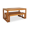 3 Piece Outdoor Timber Dining Set - Venetian Design