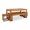 5 Piece Outdoor Timber Dining Set - Venetian Design