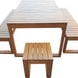 5 piece Outdoor Timber Dining Set - Exemplar Design