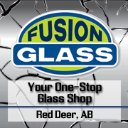 Fusion Glass logo — detailing & protection in Red Deer, Alberta