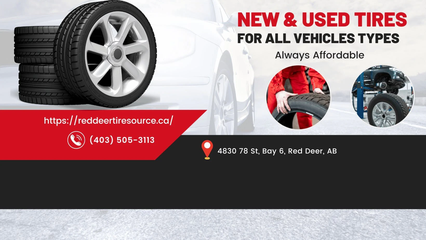 The Tire Source — tires & wheels in Red Deer, Alberta