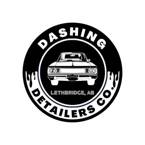 Dashing Detailers Co Mobile Detailing logo — detailing & protection in Lethbridge, Alberta