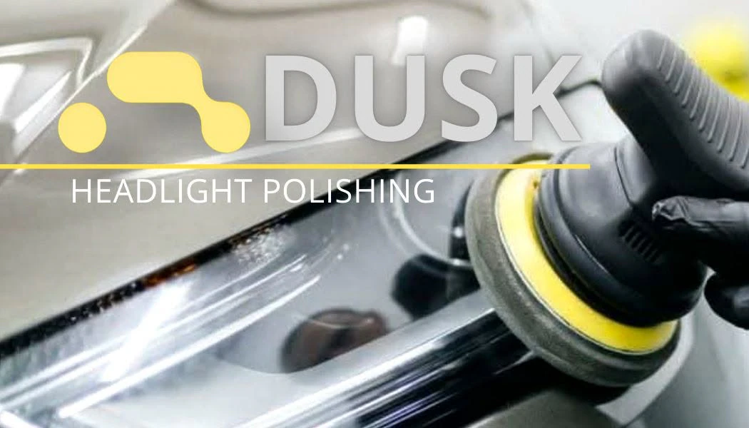 Dusk Headlight Polishing — detailing & protection in Lethbridge, Alberta