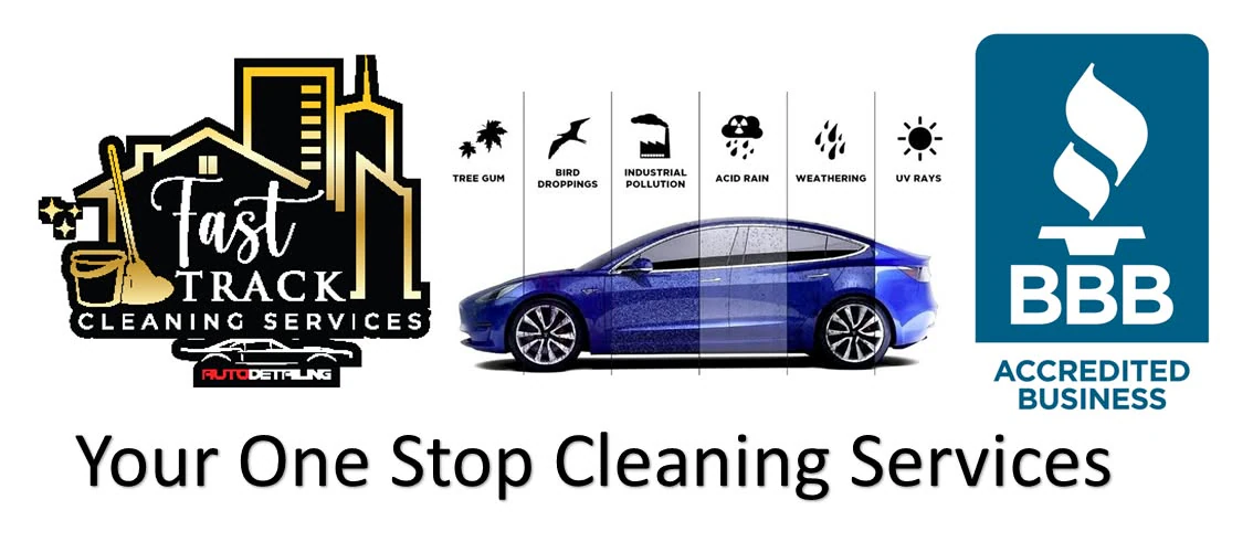 Fast Track Auto Detailing & Cleaning Services logo — detailing & protection in Red Deer, Alberta