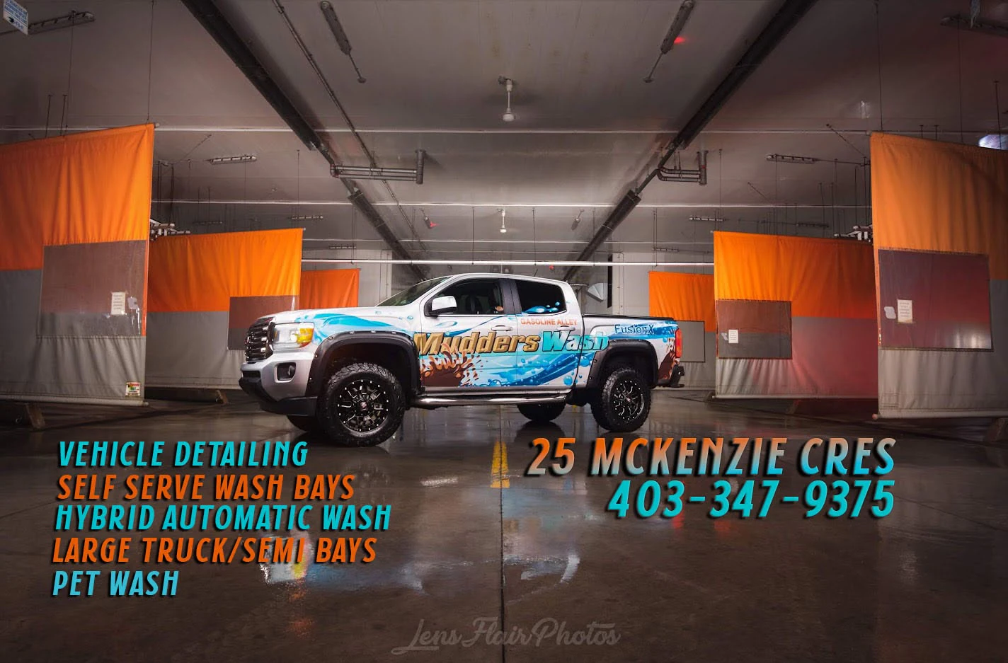 Mudders Wash logo — detailing & protection in Red Deer, Alberta