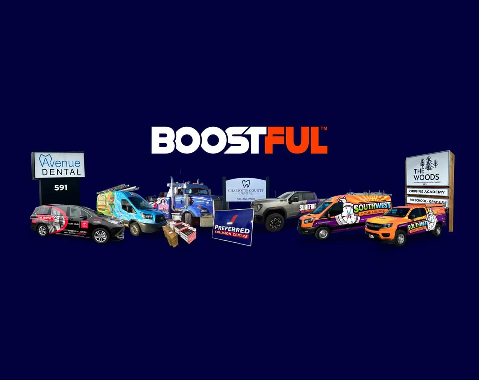 Boostful Branding logo — general repair & maintenance in Saint John, New Brunswick