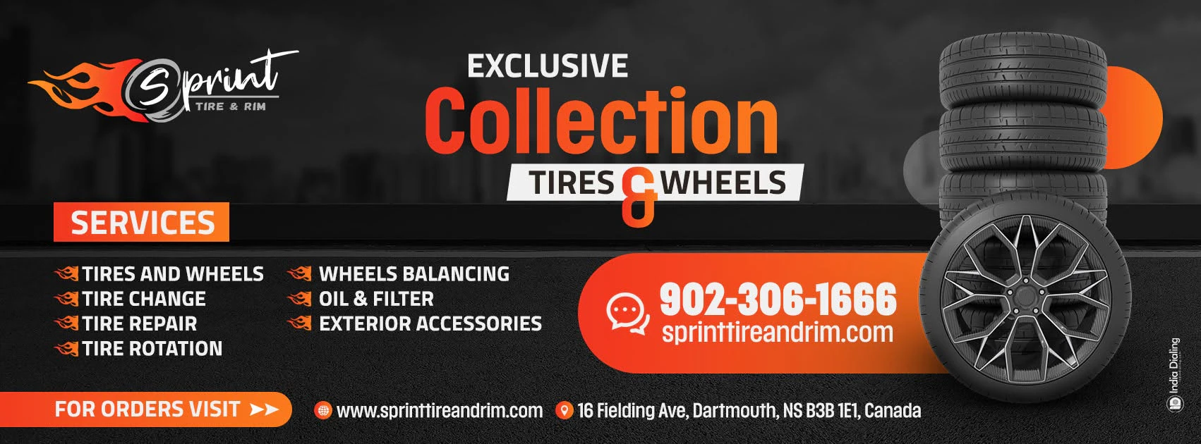 Sprint Tire & Rim — tires & wheels in Moncton, New Brunswick