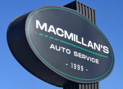 Macmillan'S Auto Service logo — tires & wheels in Miramichi, New Brunswick