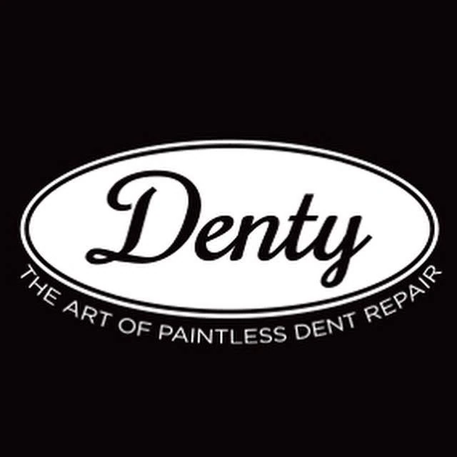 Denty Paintless Dent Repair logo — body & paint in Halifax, Nova Scotia