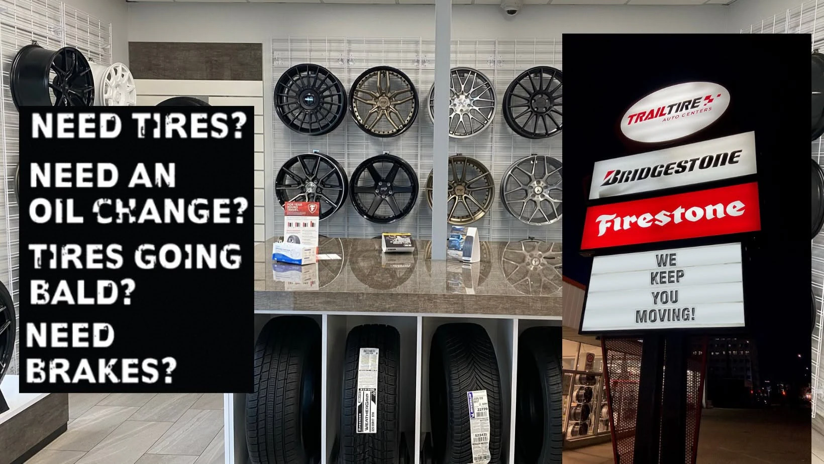 Trail Tire Auto Centers — tires & wheels in Calgary, Alberta