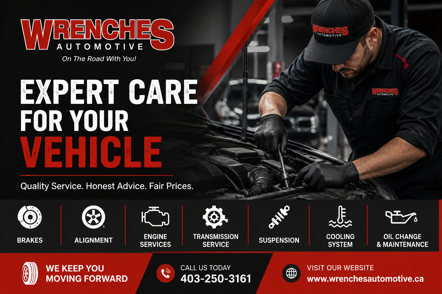 Wrenches Automotive — general repair & maintenance in Calgary, Alberta