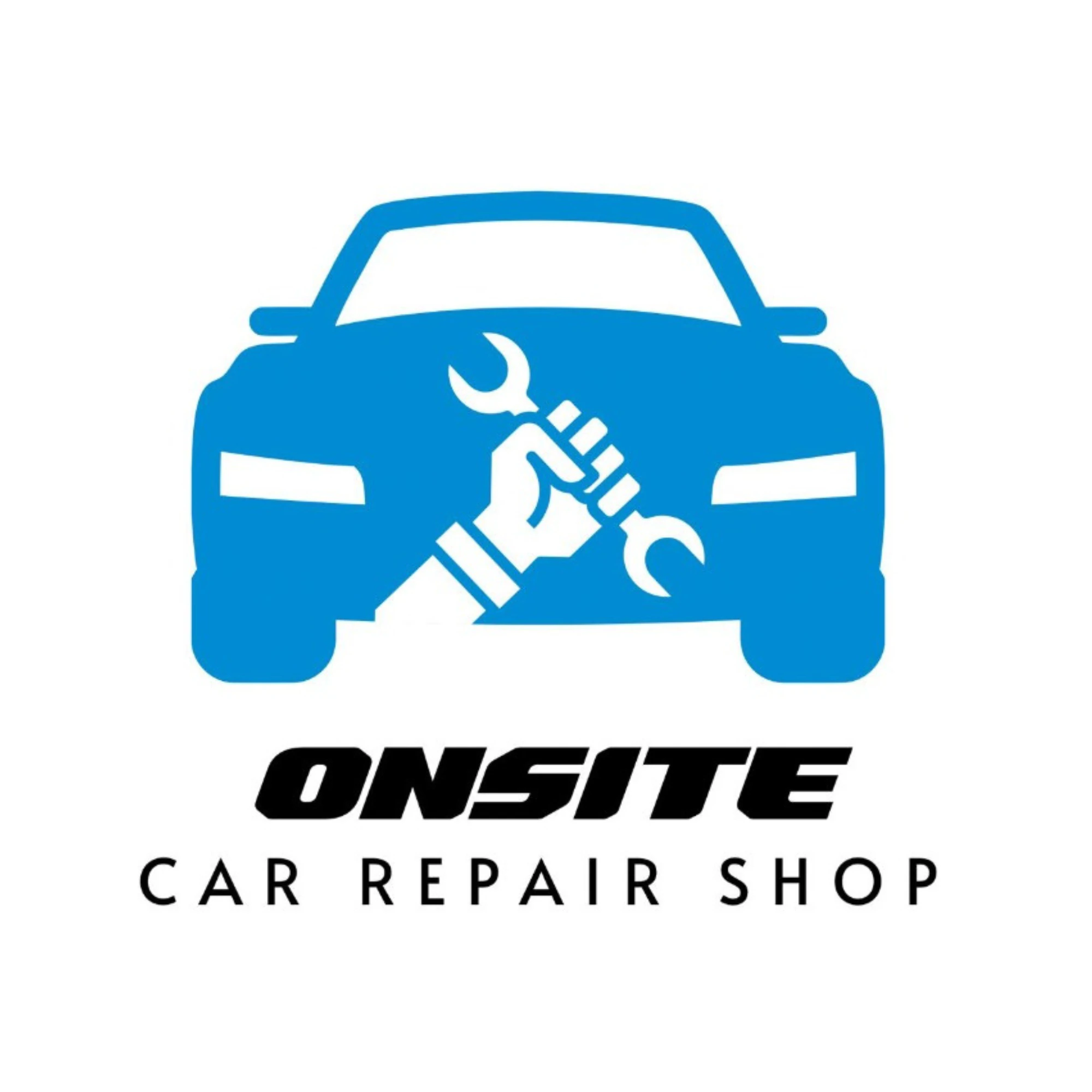 Onsite auto repair logo — inspection in Calgary, Alberta