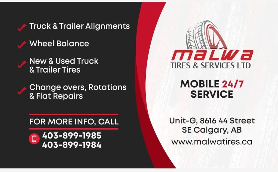 Malwa Tires & Services — tires & wheels in Calgary, Alberta