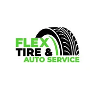 Flex Tire and Auto Service logo — tires & wheels in Calgary, Alberta