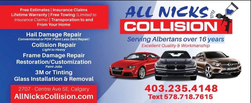 All Nicks Collision — body & paint in Calgary, Alberta