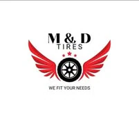 M & D Tires Ltd logo — tires & wheels in Calgary, Alberta