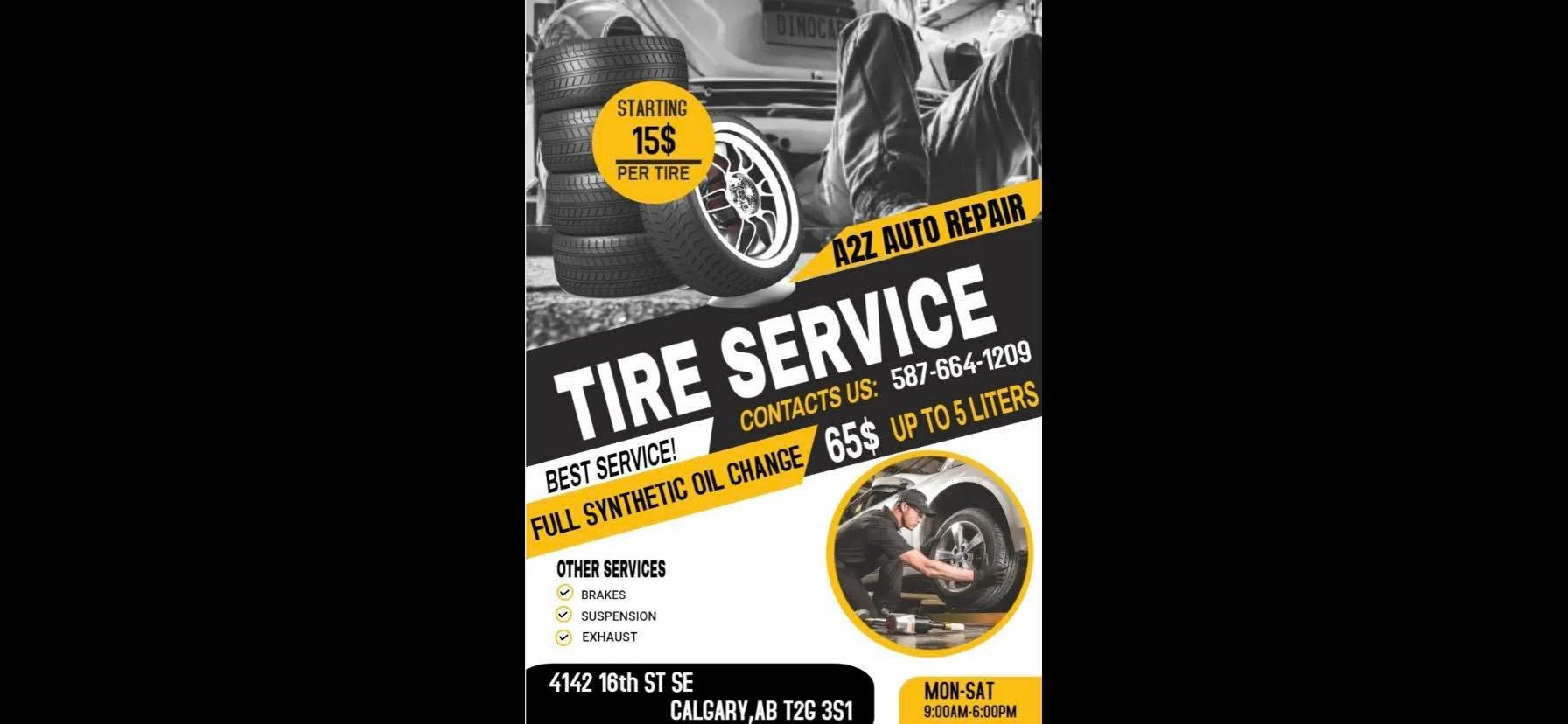 A2z Auto — general repair & maintenance in Calgary, Alberta