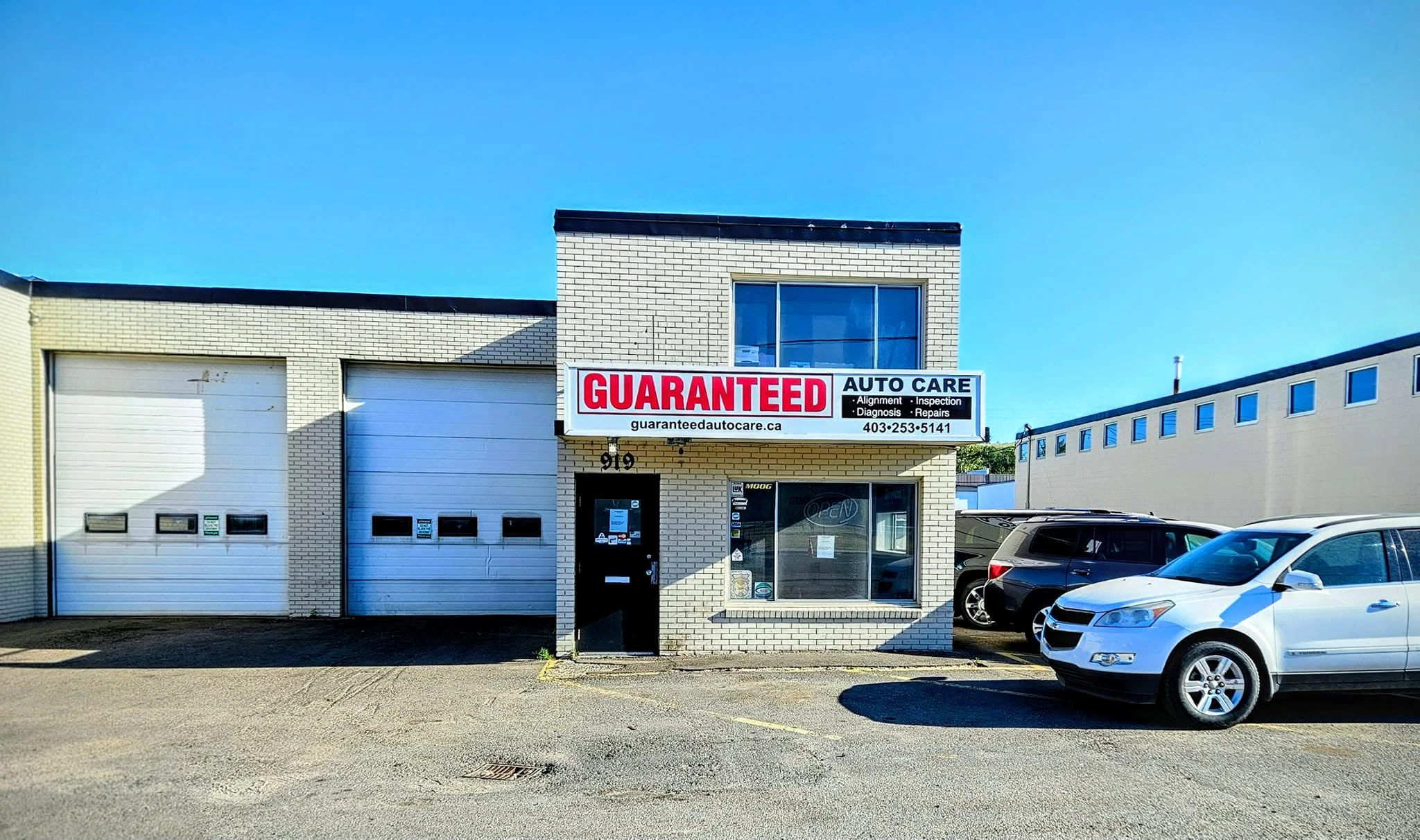 Guaranteed Auto Care — inspection in Calgary, Alberta
