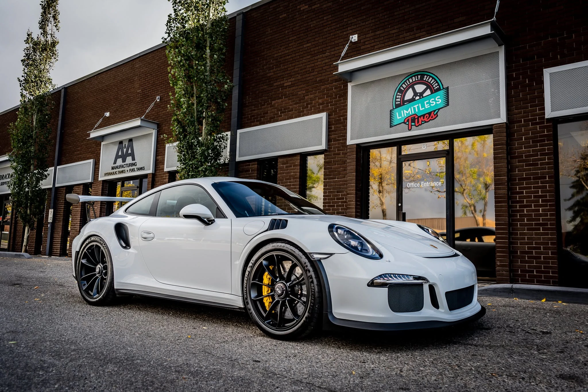 Limitless Tires — inspection in Calgary, Alberta