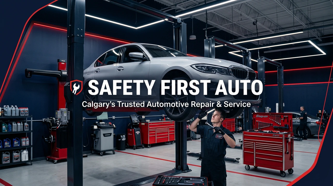 Safety First Auto logo — general repair & maintenance in Calgary, Alberta