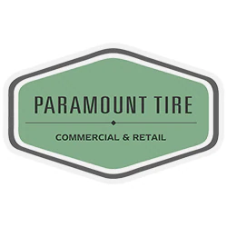Paramount Tire logo — tires & wheels in Calgary, Alberta