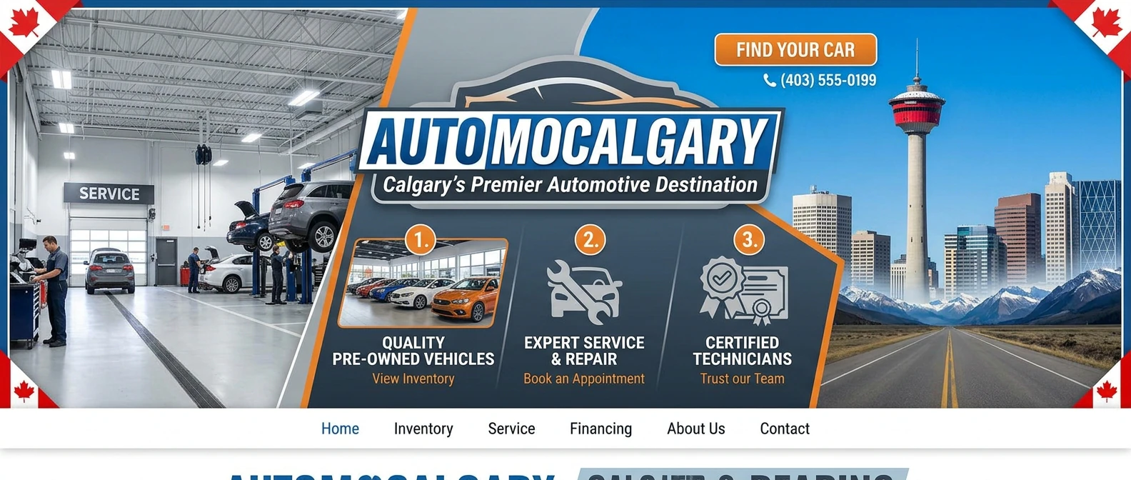 Automo logo — general repair & maintenance in Calgary, Alberta