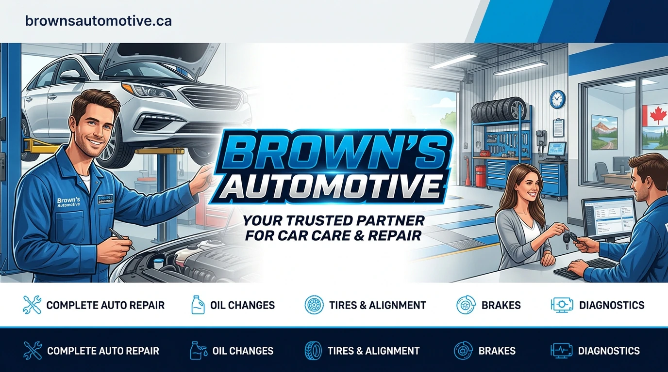 Browns Automotive logo — general repair & maintenance in Calgary, Alberta