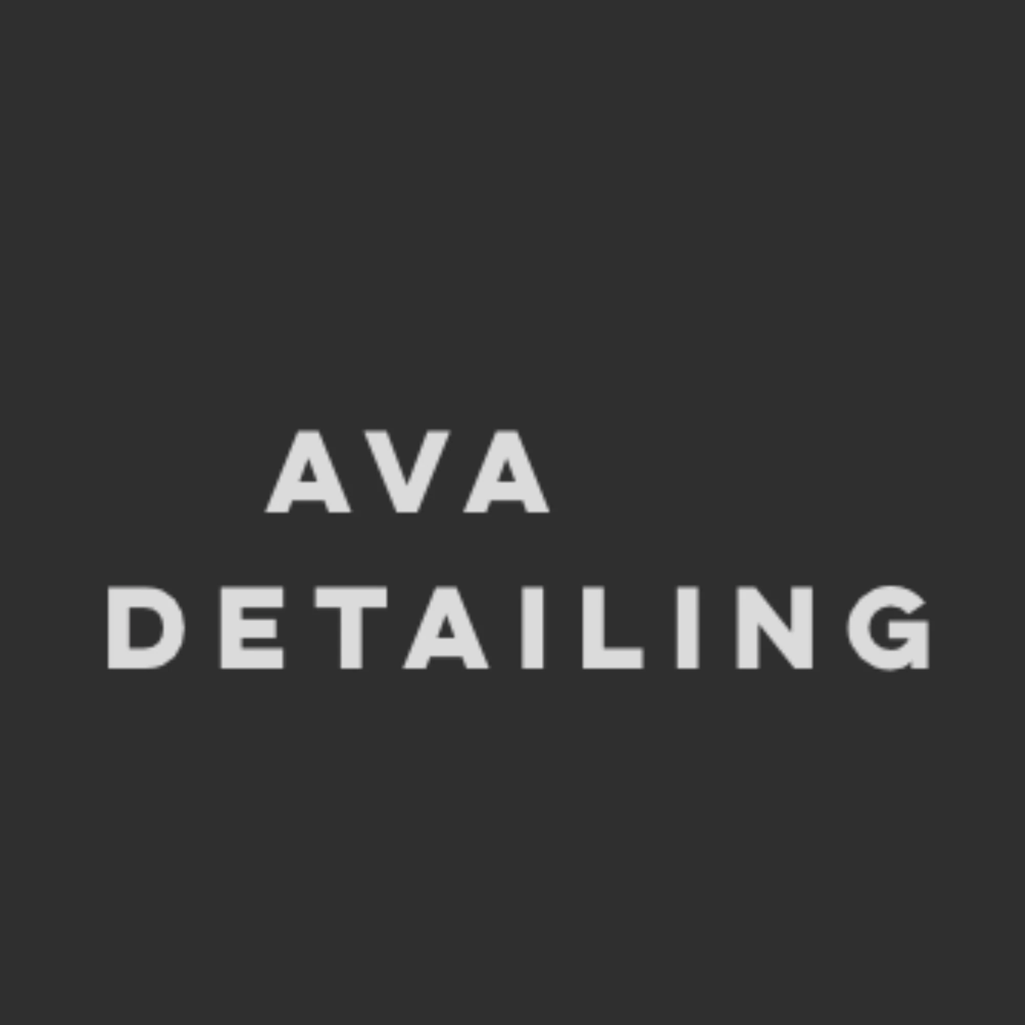 Ava Detailing logo — detailing & protection in Calgary, Alberta