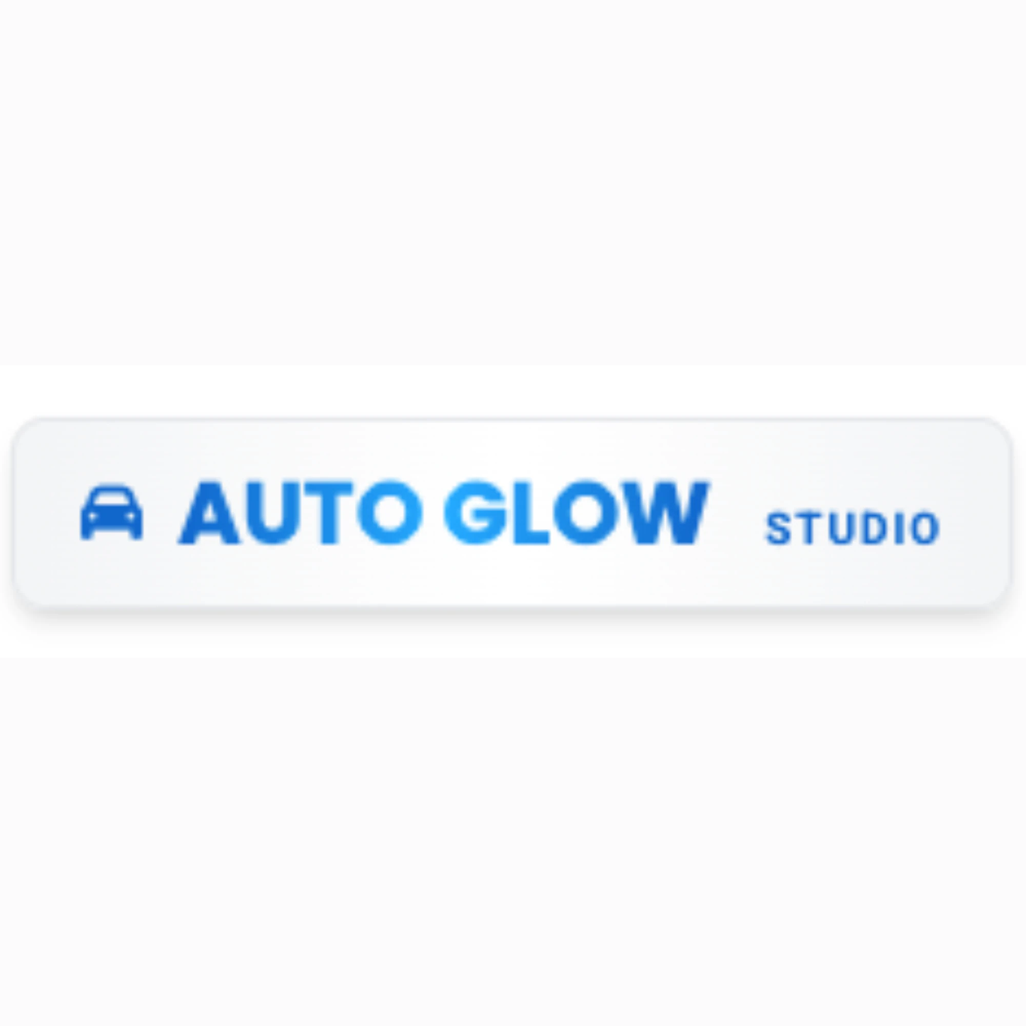 Auto Glow Studio (Mobile Services) logo — detailing & protection in Calgary, Alberta