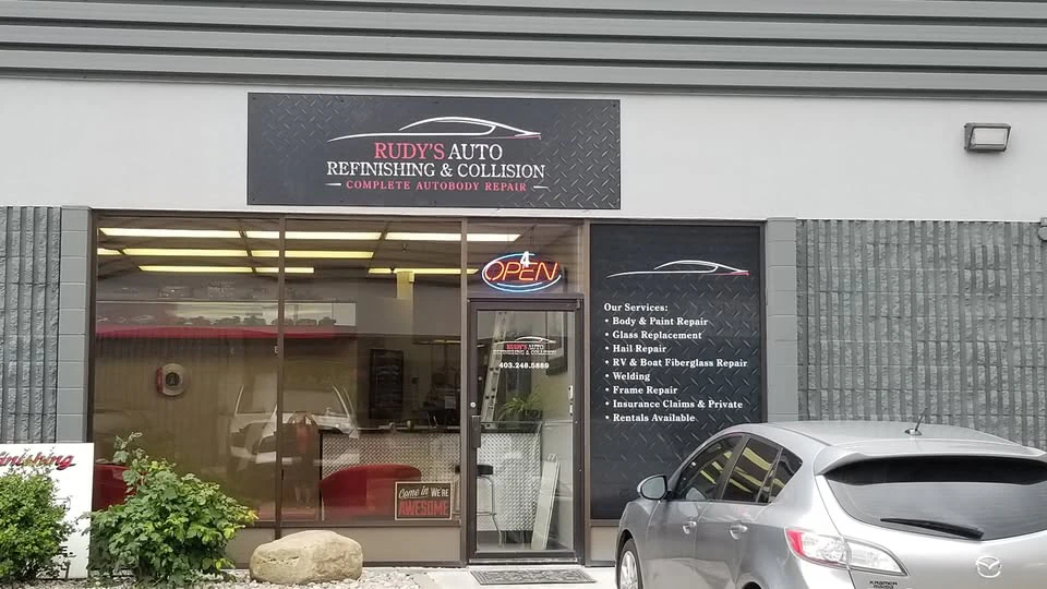 Rudy's Auto Refinishing & Collision — body & paint in Calgary, Alberta