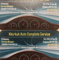 Kirkuk Auto Complete Service logo — body & paint in Calgary, Alberta