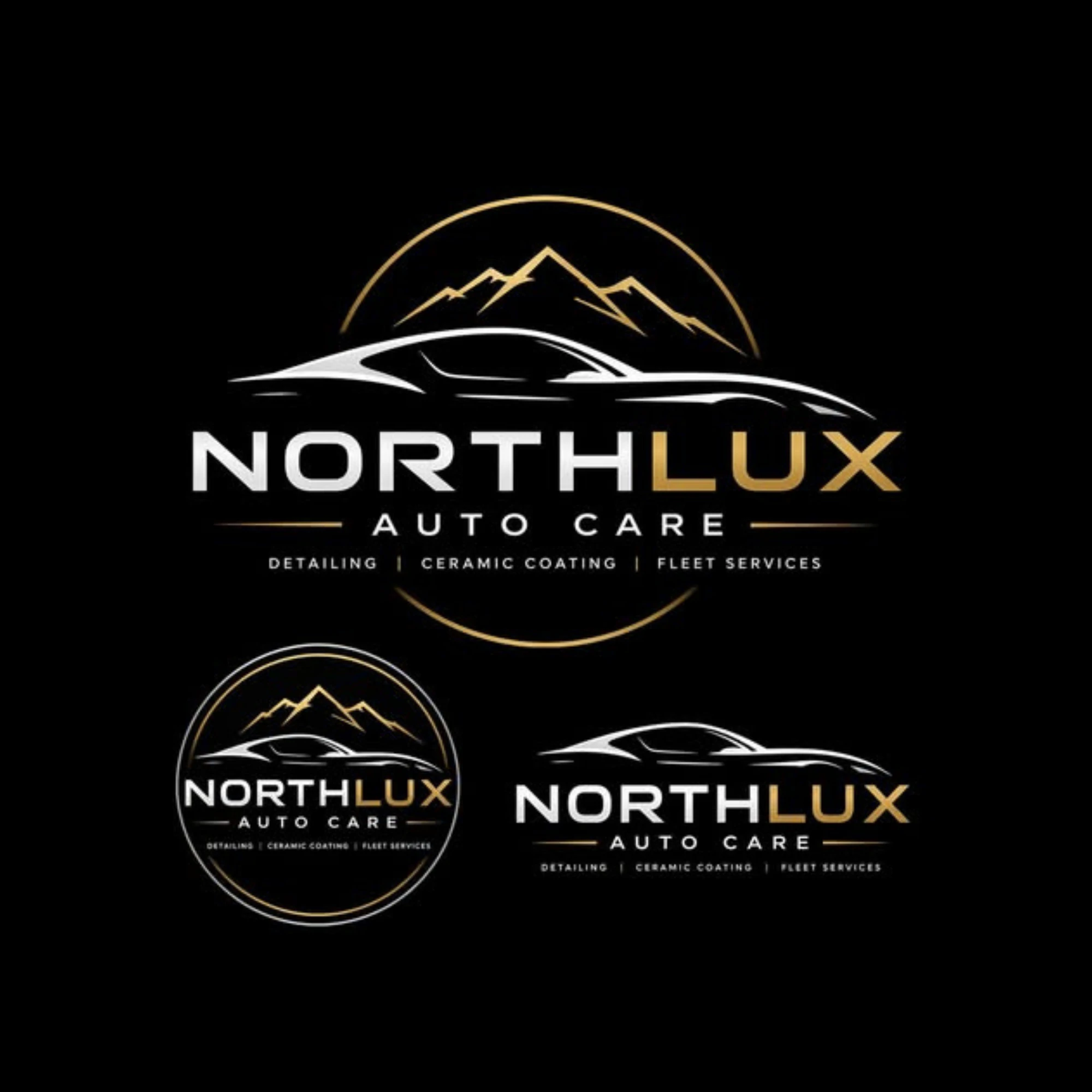 Northlux Auto Detailing logo — detailing & protection in Calgary, Alberta