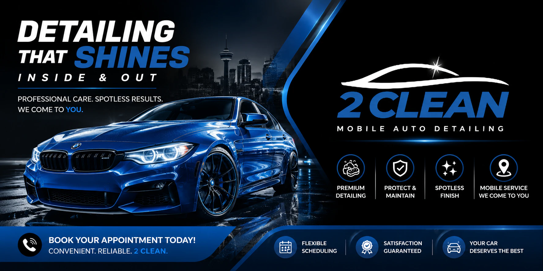 2 Clean — detailing & protection in Calgary, Alberta