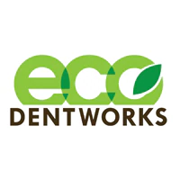 Eco Dentworks logo — body & paint in Calgary, Alberta