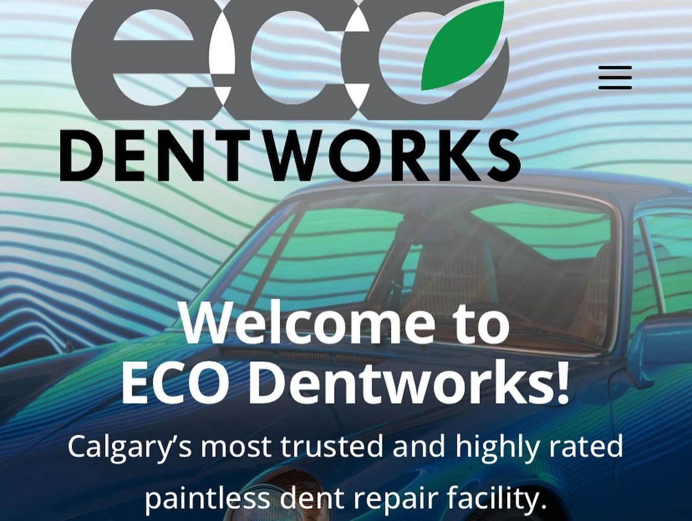 Eco Dentworks — body & paint in Calgary, Alberta