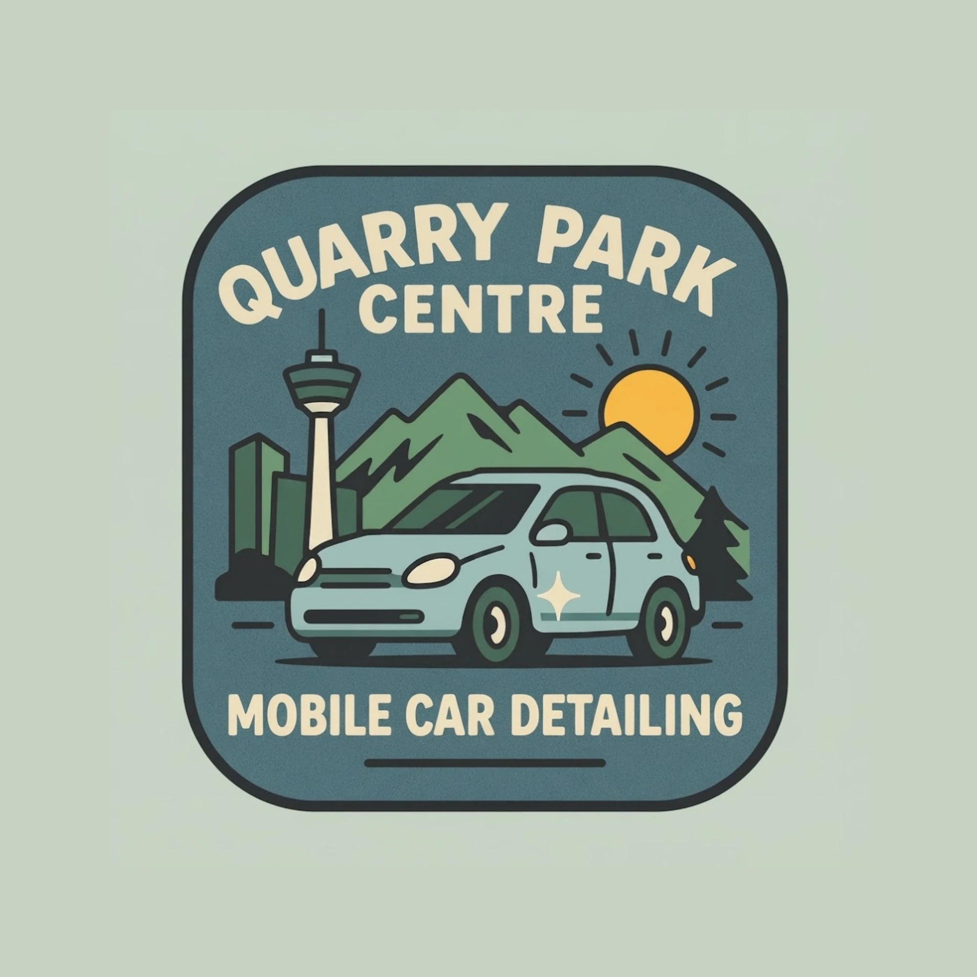Quarry Park Centre Mobile Car Detailing logo — detailing & protection in Calgary, Alberta