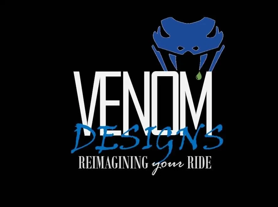 Venom Designs Inc logo — detailing & protection in Airdrie, Alberta