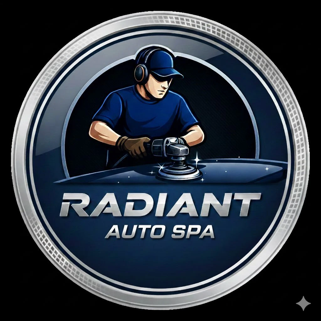 Radiant Auto Spa logo — detailing & protection in Airdrie, Alberta