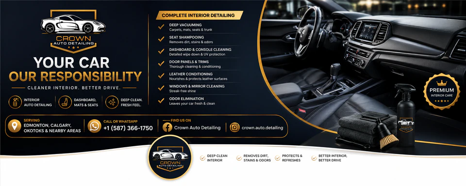 Crown Auto Detailing — detailing & protection in Airdrie, Alberta
