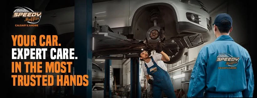Speedy Muffler — inspection in Airdrie, Alberta