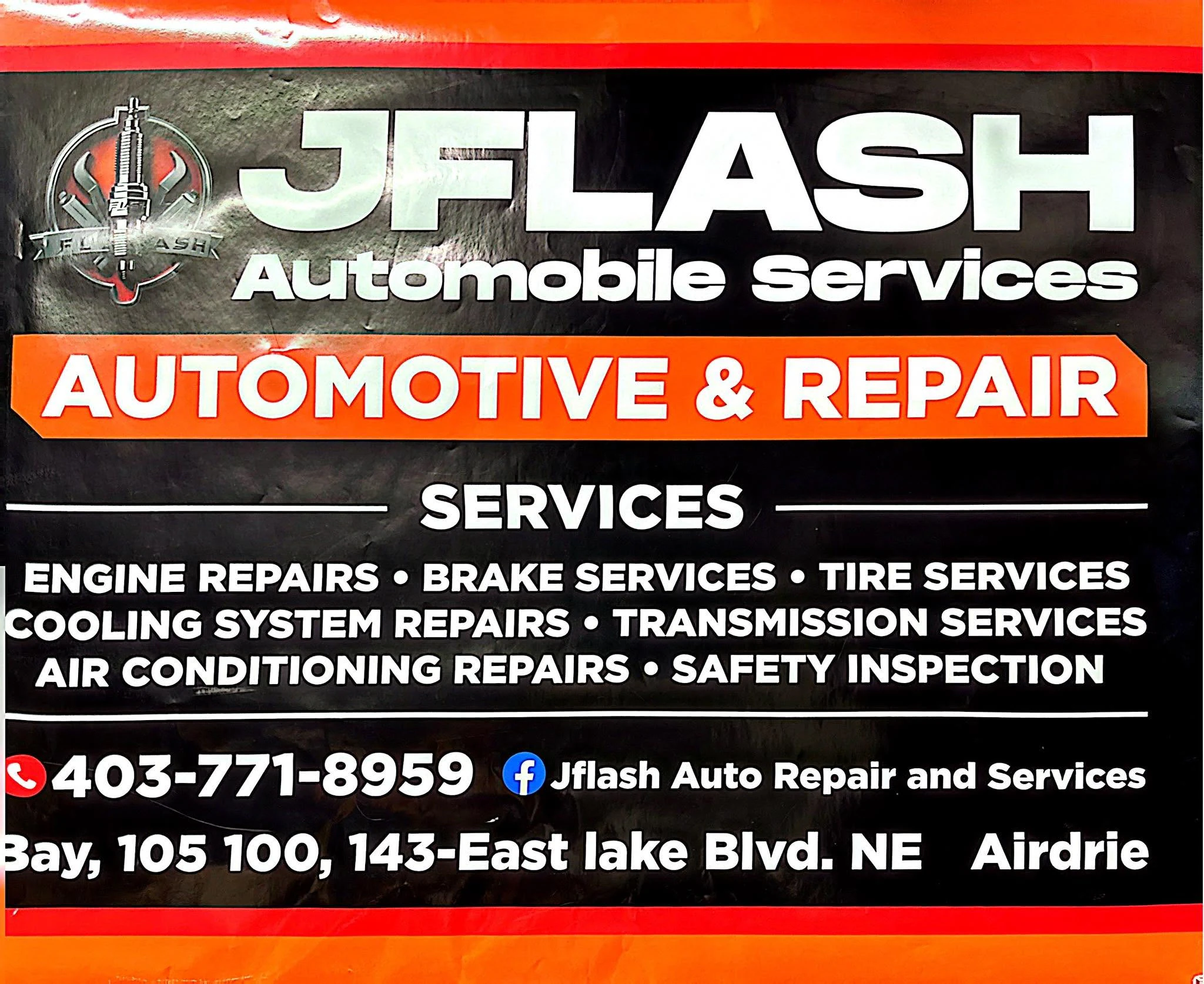 Jflash Automobile Services — inspection in Airdrie, Alberta