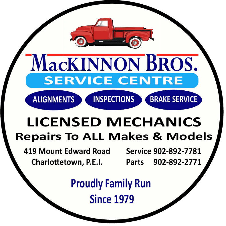 Mackinnon Bros Service Centre logo — general repair & maintenance in Charlottetown, Prince Edward Island