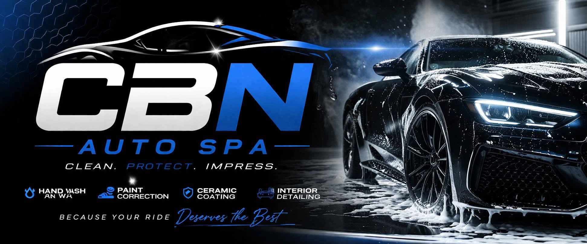 Cbn Auto Spa logo — detailing & protection in Conception Bay South, Newfoundland and Labrador