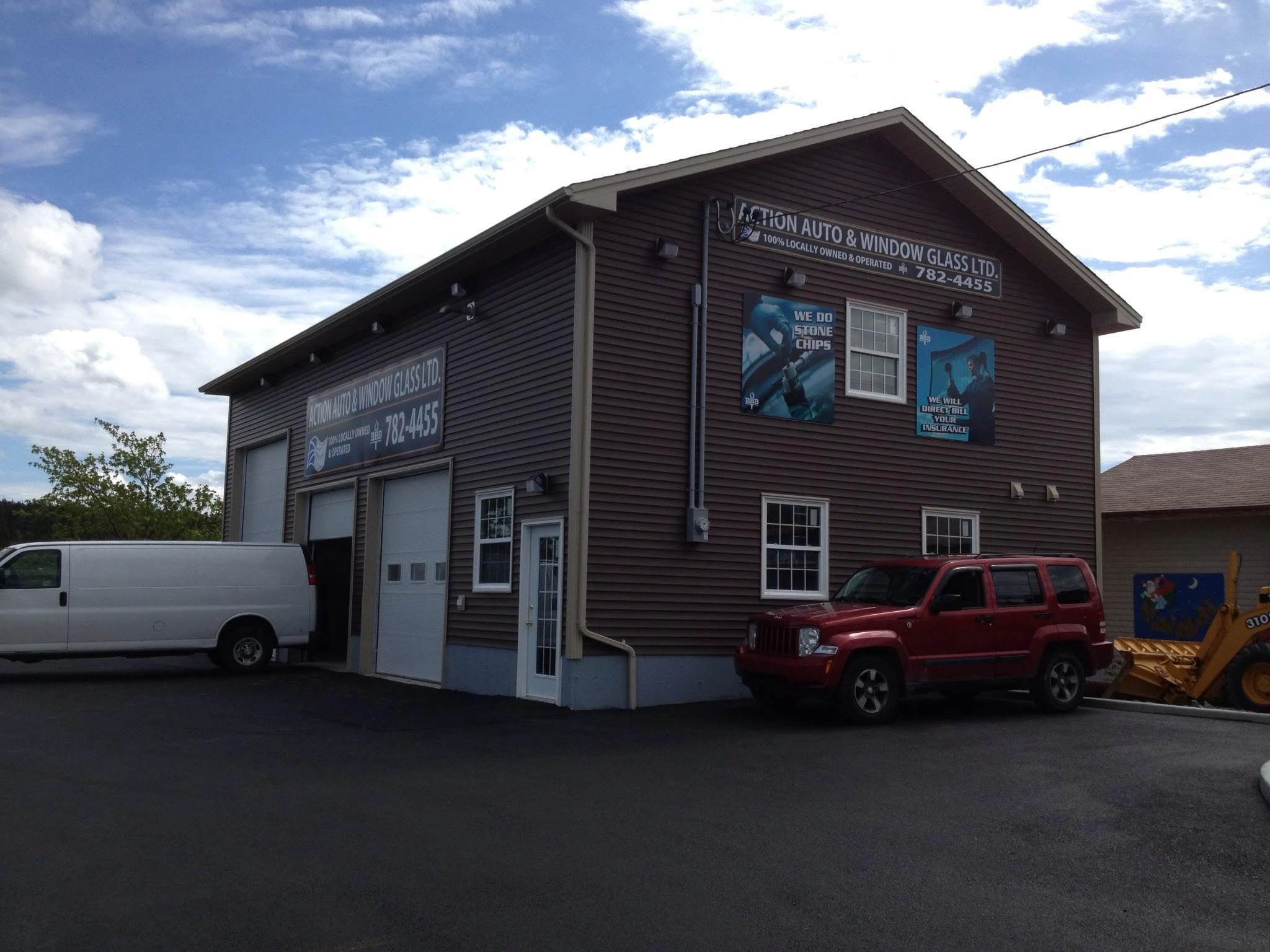 Action Auto Glass logo — general repair & maintenance in Paradise, Newfoundland and Labrador