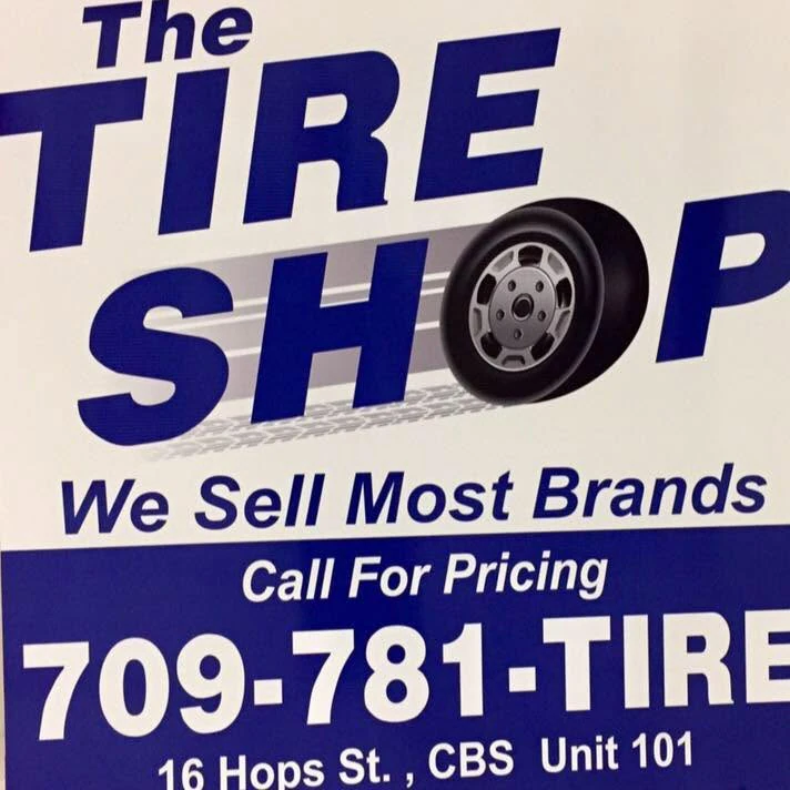 The Tire Shop logo — general repair & maintenance in Conception Bay South, Newfoundland and Labrador