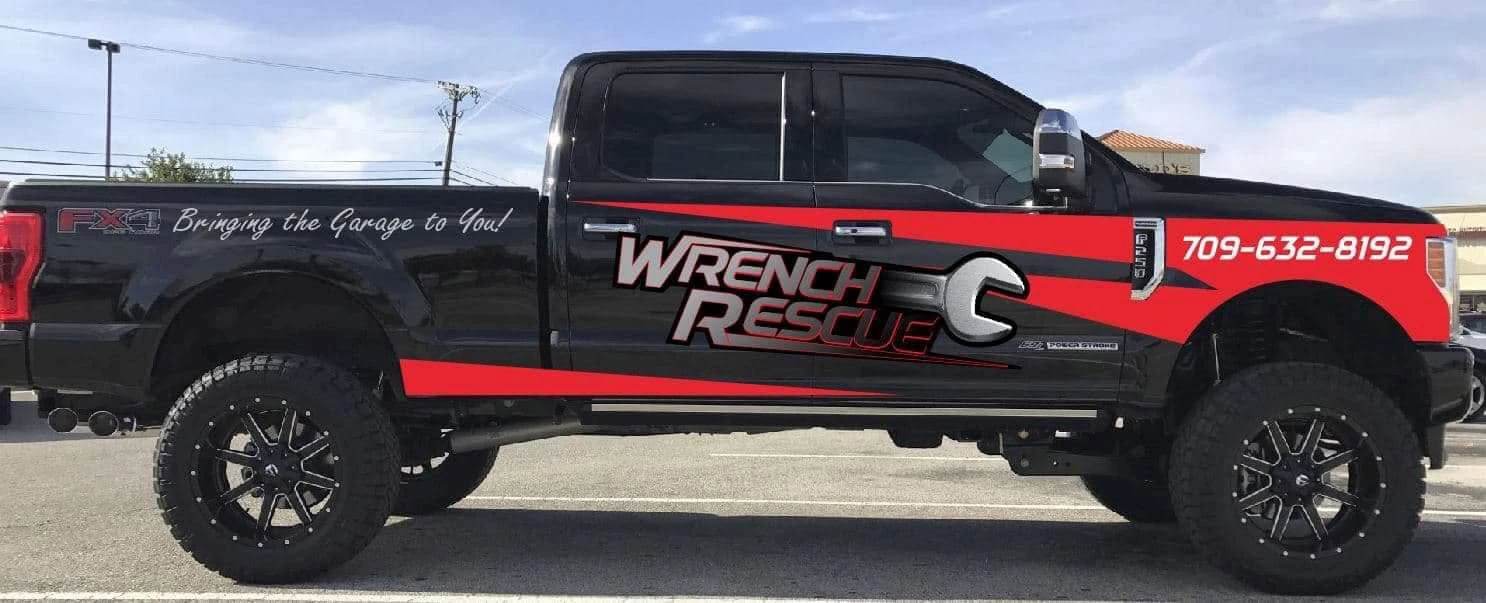 Wrench Rescue logo — specialty in Corner Brook, Newfoundland and Labrador