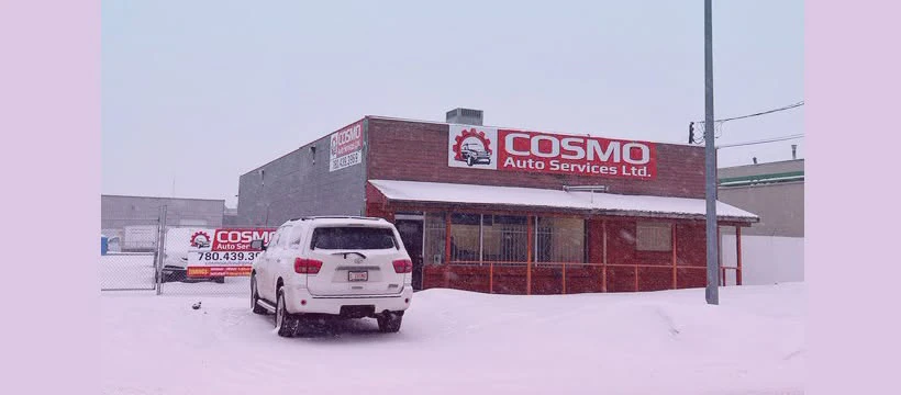 Cosmo Auto Services — inspection in Edmonton, Alberta