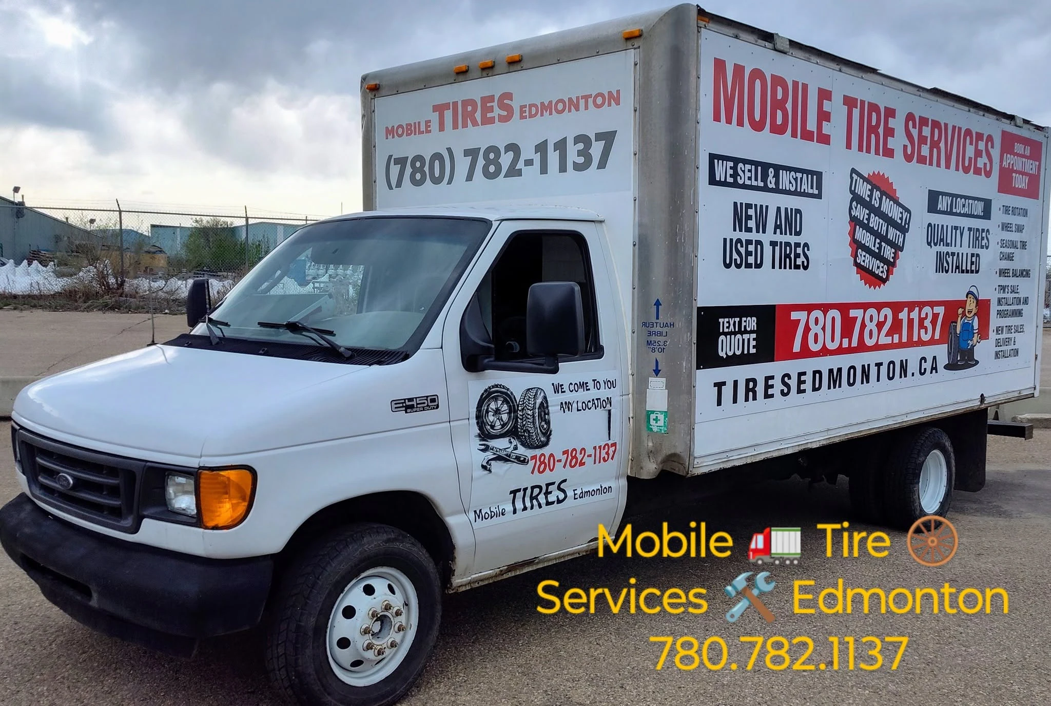 Mobile Tire Services Edmonton — tires & wheels in Edmonton, Alberta