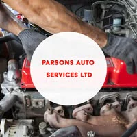 Parsons Auto Services logo — tires & wheels in Edmonton, Alberta