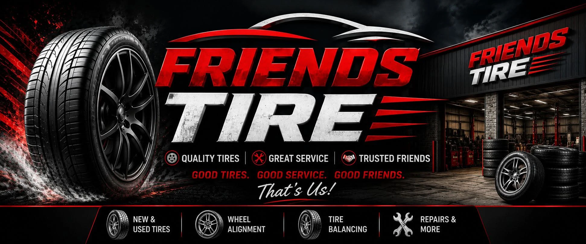 Friends Tire Services — tires & wheels in Edmonton, Alberta